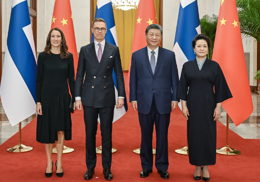 习近平同芬兰总统斯图布会谈