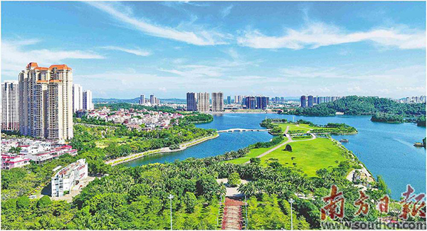 阳江市鸳鸯湖公园图片